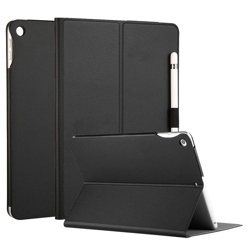 iPad Pro 10.5 Case_Slip-proof Folding PU Leather Tablet Case 